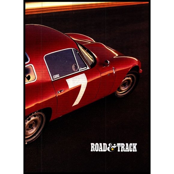 Alfa Romeo Turbolare Zagato TZ Sports Car 2 Page Vintage Print Ad Poster Photo - Picture 3 of 3